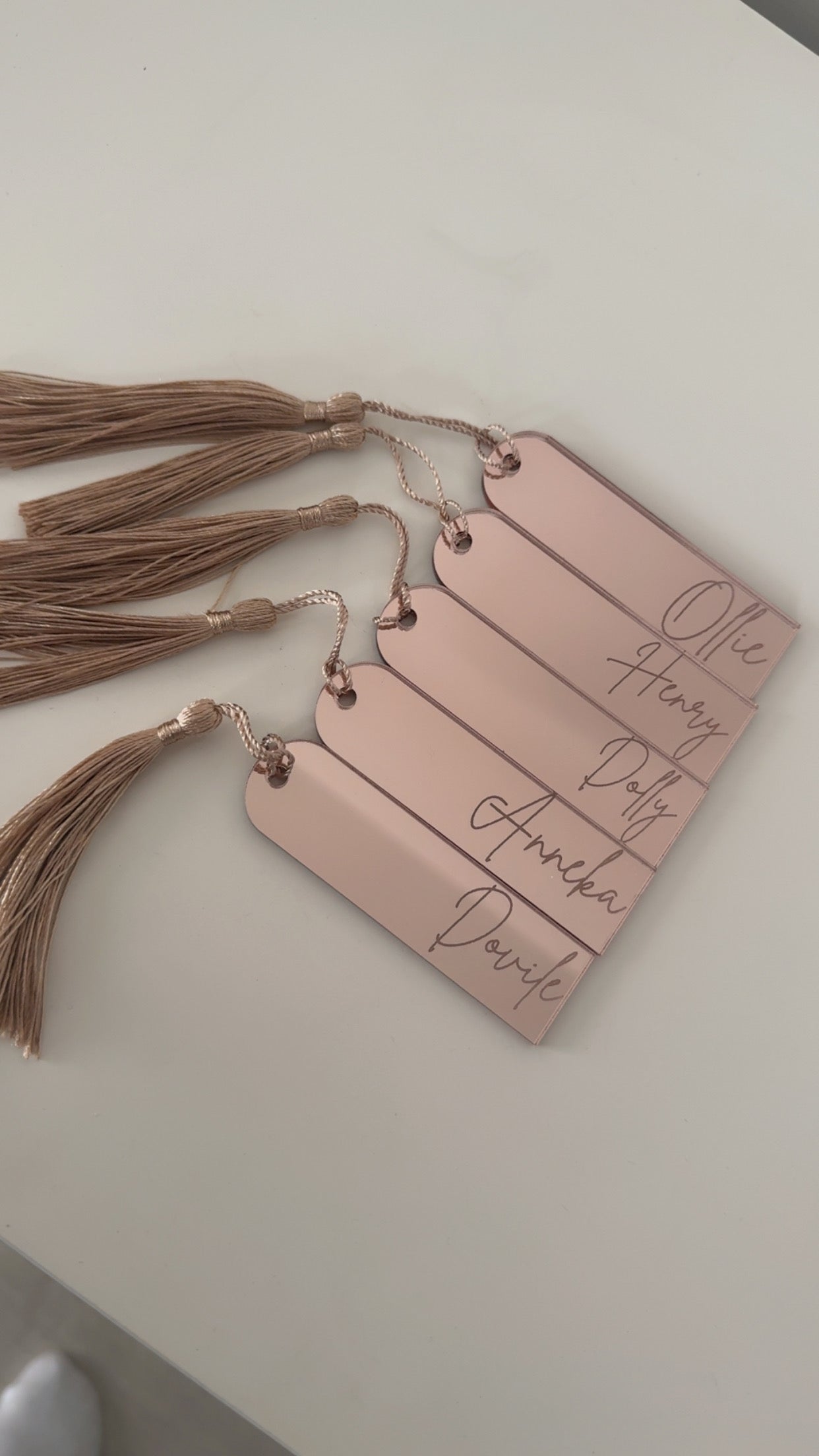 Wedding Name Tags - Engraved