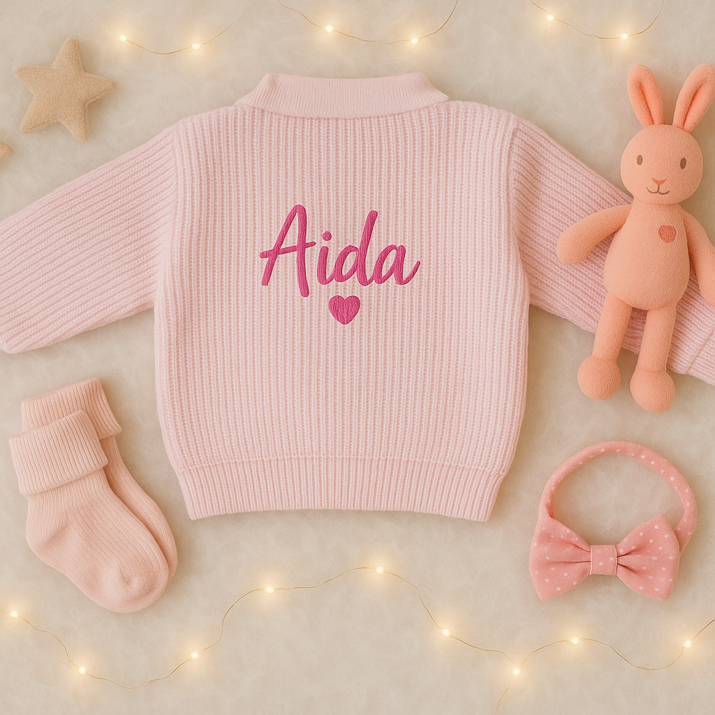 Dandelion clothing cardigan - personalised