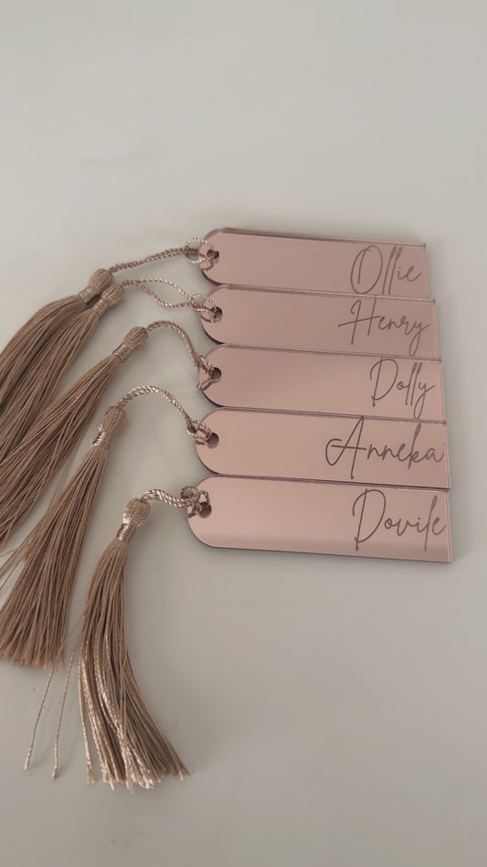 Wedding Name Tags - Engraved