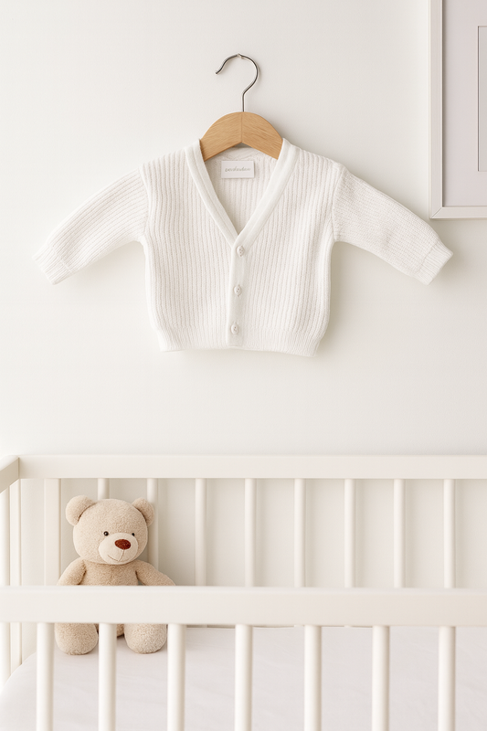 Dandelion clothing cardigan - Plain white