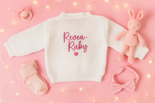 Dandelion clothing cardigan - personalised